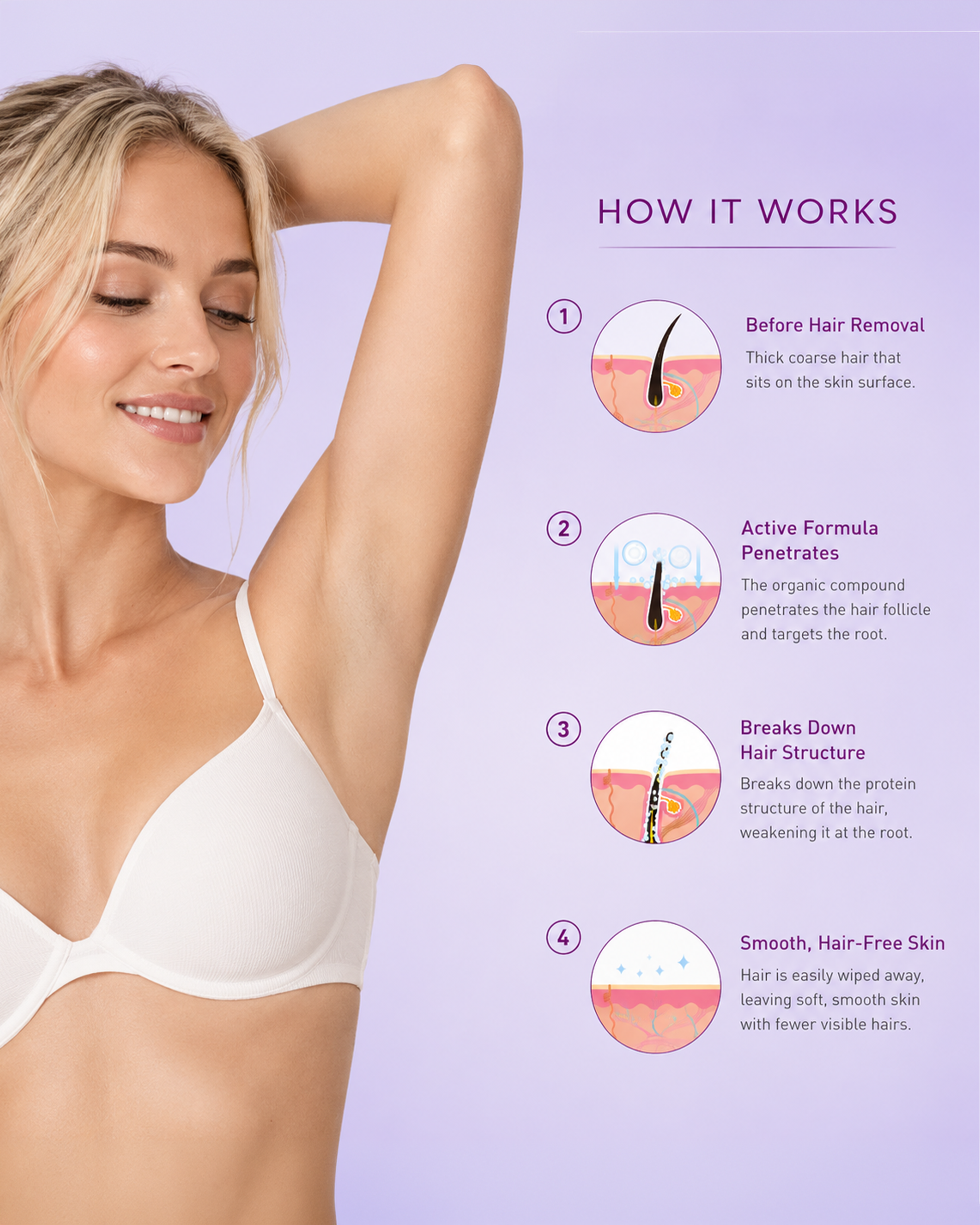 Silky Smooth Hair Removal Spray