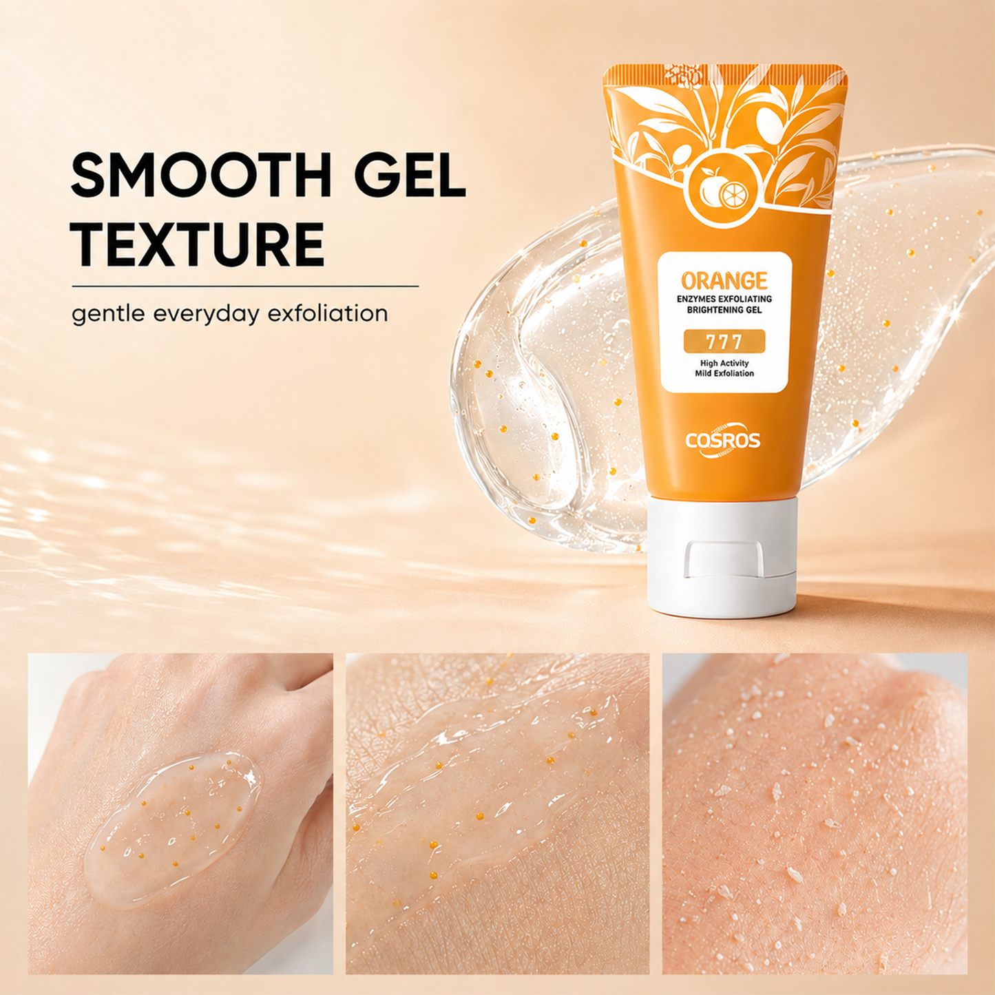 Orange Extract Exfoliating Gel