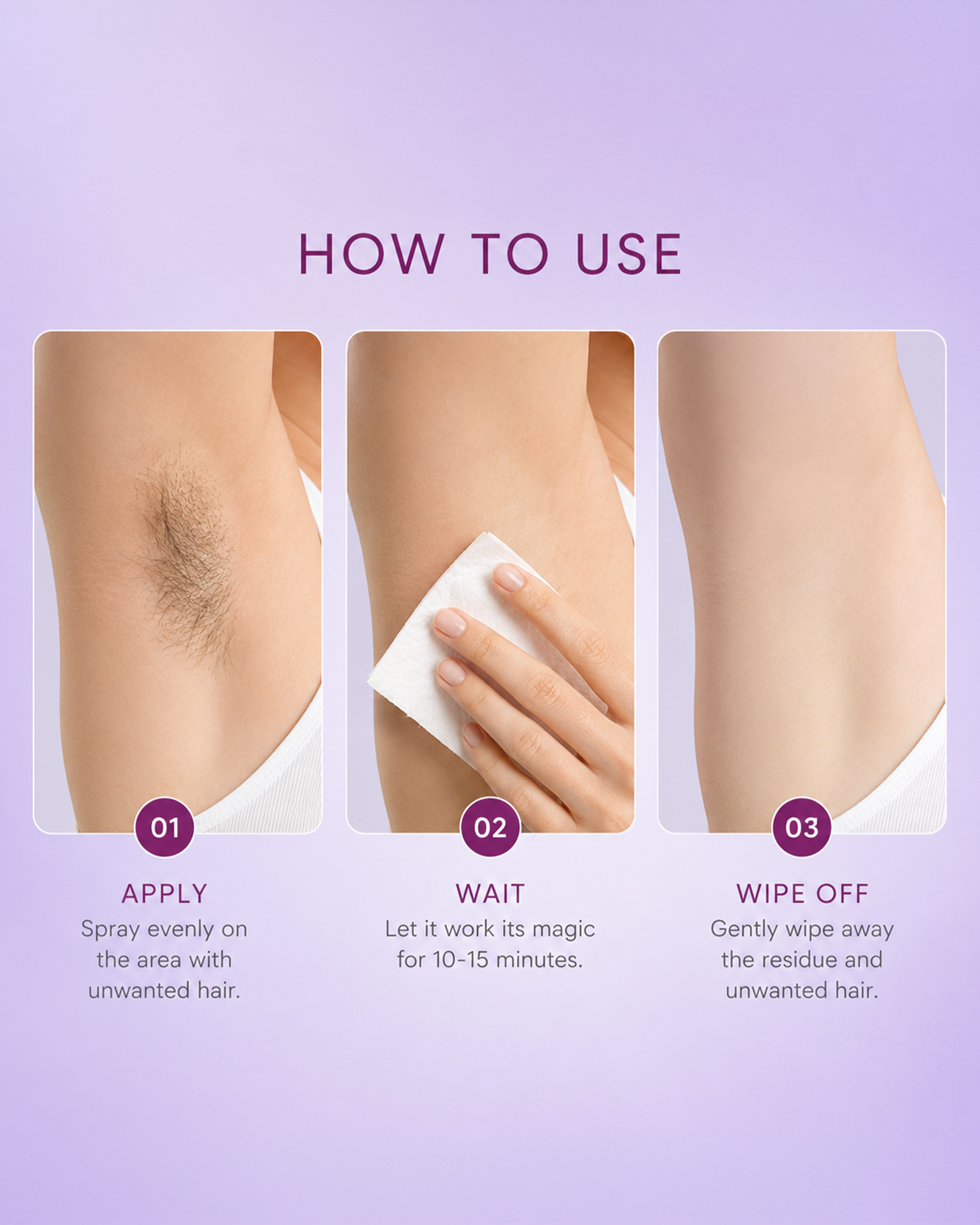 Silky Smooth Hair Removal Spray