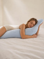 Contoured Velvet Sleep Pillow