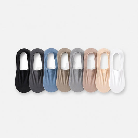 Low-Cut Cotton No-Show Socks